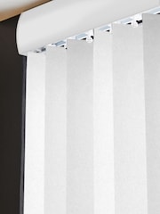 White Vog Made to Measure Vertical Blind - Image 4 of 8