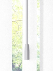 White Vog Made to Measure Vertical Blind - Image 6 of 8