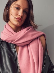 Pink Super Soft Midweight Scarf - Image 2 of 4