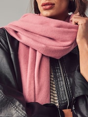 Pink Super Soft Midweight Scarf - Image 4 of 4