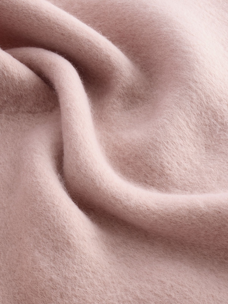 vieux rose - Écharpe couverture épaisse - Image 3 of 8