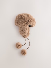 Natural Faux Fur Trapper Hat - Image 4 of 6