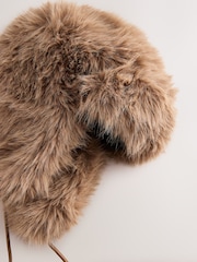 Natural Faux Fur Trapper Hat - Image 6 of 6