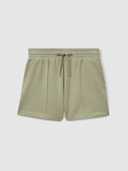 Reiss Sage Joanna Drawstring Jersey Shorts - Image 2 of 6