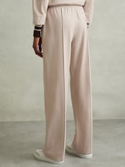 Reiss Stone Alexi Drawstring Straight Leg Jersey Joggers - Image 5 of 6