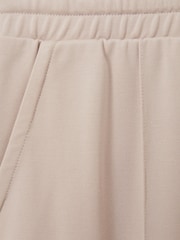 Reiss Stone Alexi Drawstring Straight Leg Jersey Joggers - Image 6 of 6