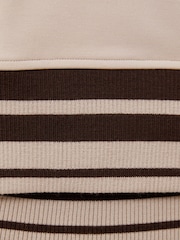 Reiss Alexi Jersey-Hoodie mit Kordelzug - Bild 5 von 5
