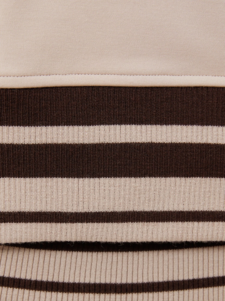 Reiss Alexi Jersey-Hoodie mit Kordelzug - Bild 5 von 5