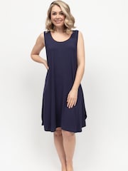Cyberjammies Blue Jersey Swing Nightdress - Image 2 of 4
