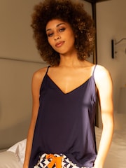 Cyberjammies Blue Solid Modal Cami Sleep Top - Image 1 of 4