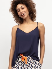 Cyberjammies Blue Solid Modal Cami Sleep Top - Image 2 of 4