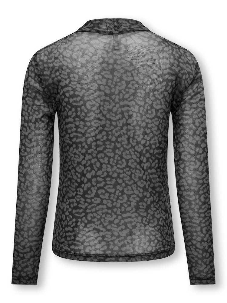 ONLY KIDS Mesh Leopard Print Top - Bild 2 von 2 ONLY KIDS Mesh Leopard Print Top - Bild 2 von 2