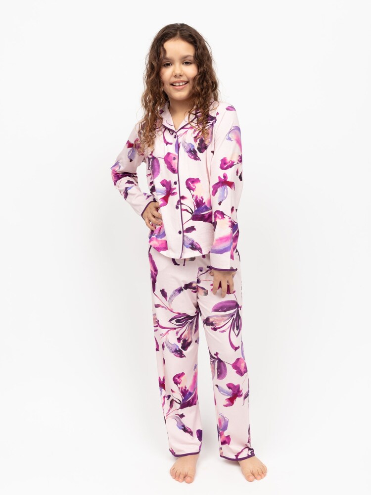 Minijammies Printed Long Sleeve Pyjamas Set - Image 2 of 4