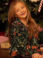 Minijammies Printed Long Sleeve 100% Cotton Pyjama Set - Image 1 of 4