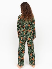 Minijammies Printed Long Sleeve 100% Cotton Pyjama Set - Image 2 of 4