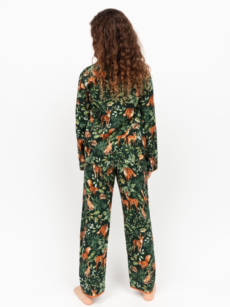 Grün - Minijammies – bedrucktes Langarm-Pyjama-Set - Bild 2 von 4 Grün - Minijammies – bedrucktes Langarm-Pyjama-Set - Bild 2 von 4