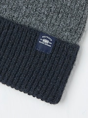 FatFace Navy Leo Beanie - Image 4 of 4
