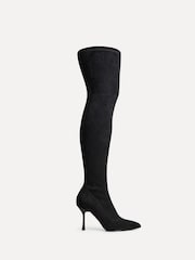 Linzi Laney Stretch-Stiefel mit hohem Schaft und Stiletto-Absatz - Bild 3 von 6