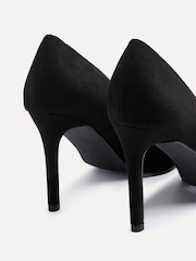 Linzi Black Opera Stiletto Closed Toe Court Heels - Image 5 of 5