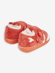 JoJo Maman Bébé Orange Fox Slipper Shoes - Image 2 of 4