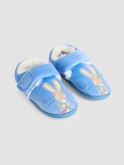 JoJo Maman Bébé Blue Peter Rabbit Slipper Shoes - Image 1 of 4