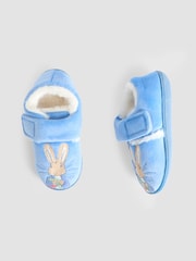 JoJo Maman Bébé Blue Peter Rabbit Slipper Shoes - Image 4 of 4