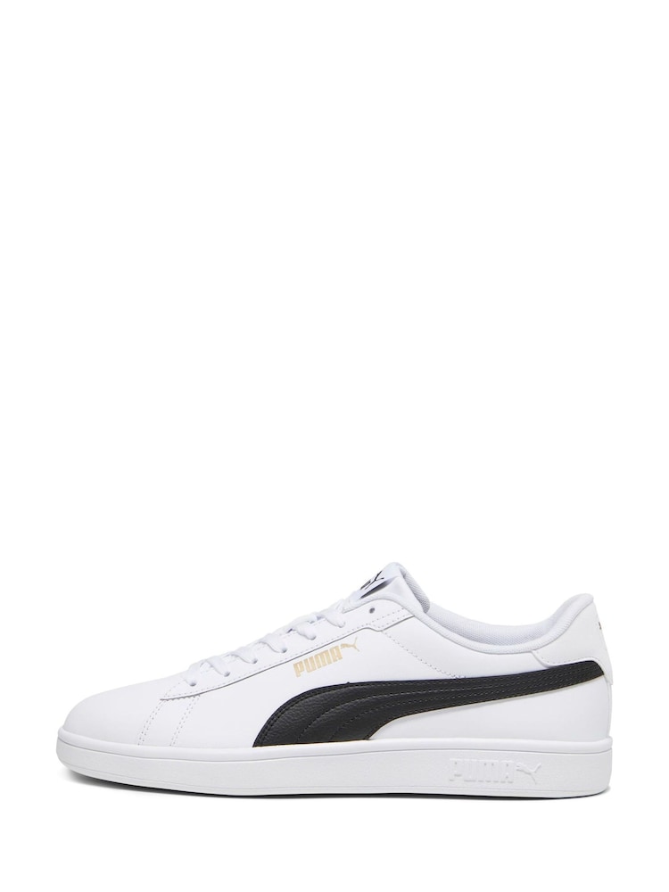 Puma White Smash 3.0 L Trainers - Image 2 of 8