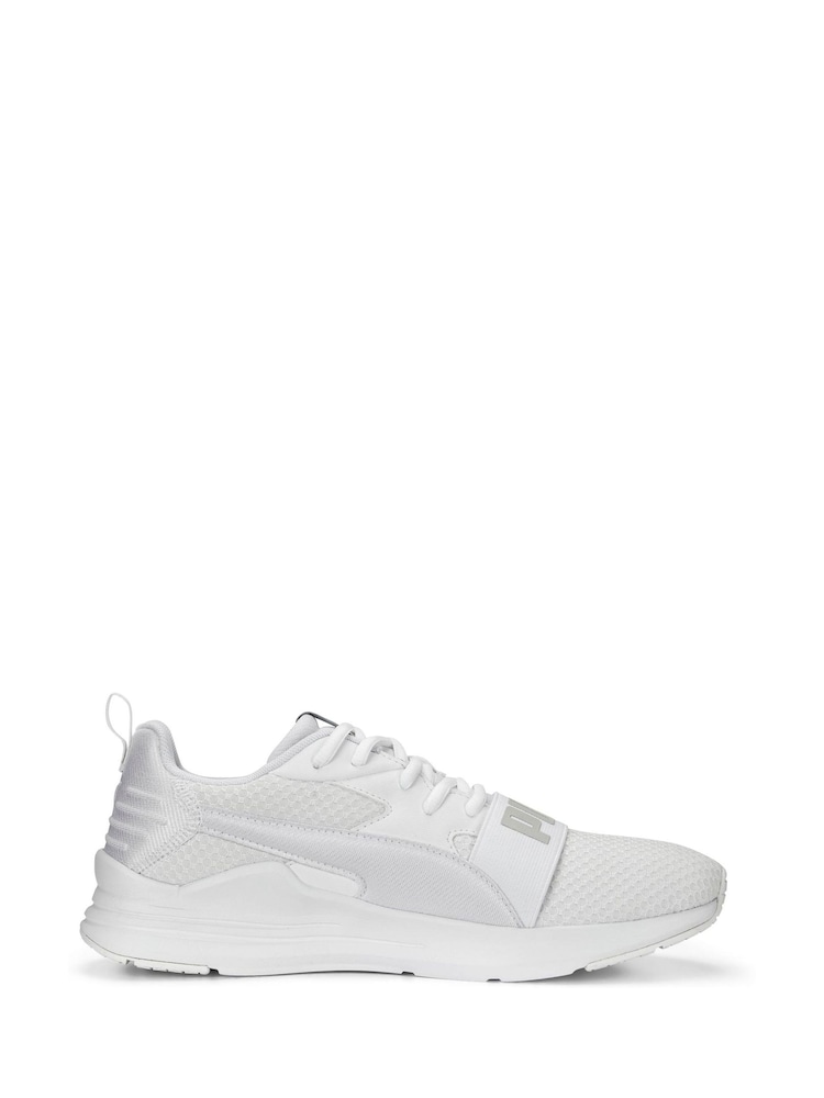 Puma White Wired Run Trainers - Image 2 of 5