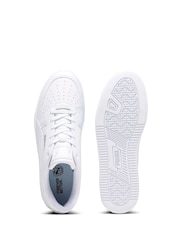 Puma Cotton White Mens Caven 2.0 Sneakers Trainers - Image 5 of 6