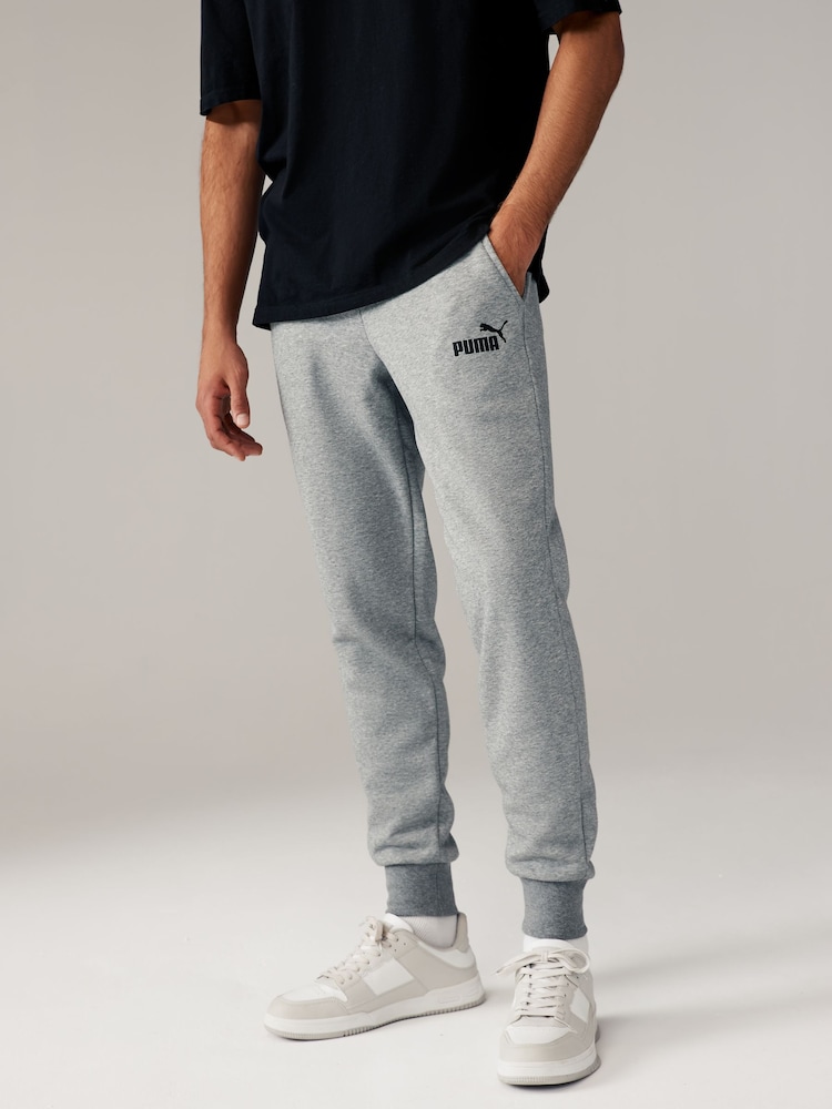 Puma Dark Grey Essentials Logo Men's Sweatpants - Image 1 of 5
