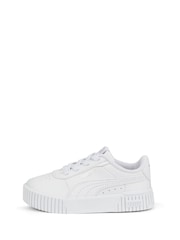 Puma White Carina 2.0 AC Babies Trainers - Image 2 of 6