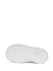 Puma White Carina 2.0 AC Babies Trainers - Image 6 of 6