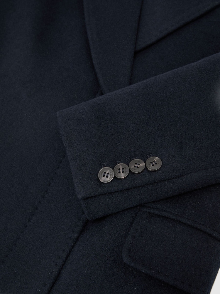 Atelier Wool-Blend Double-Breasted Long Coat - Image 11 of 11
