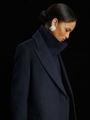 Atelier Wool-Blend Double-Breasted Long Coat - Image 8 of 11