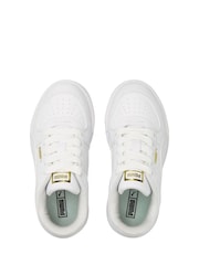 Puma White CA Pro Classic Kids' Trainers - Image 5 of 6