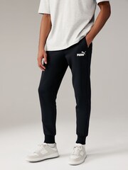 Puma Dark Black Essentials Logo Men's Sweat Joggers - Image 1 of 5