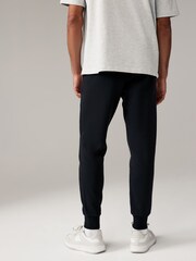 Puma Dark Black Essentials Logo Men's Sweat Joggers - Image 2 of 5