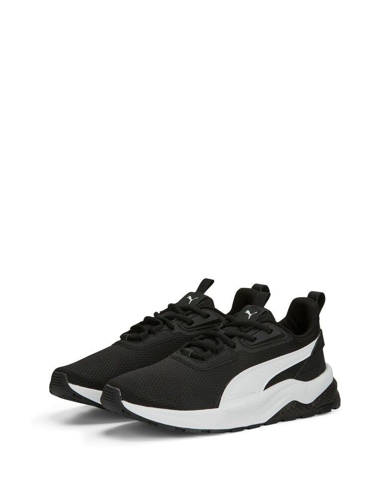 Puma Black Anzarun 2.0 Formstrip Trainers - Image 2 of 5 Puma Black Anzarun 2.0 Formstrip Trainers - Image 2 of 5