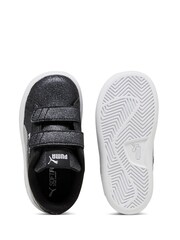 Puma Black Smash 3.0 Glitz Glam Toddlers' Trainers - Image 3 of 6