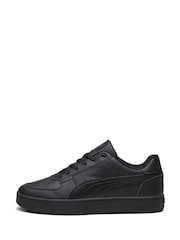 Puma Dark Black Mens Caven 2.0 Sneakers Trainers - Image 2 of 8