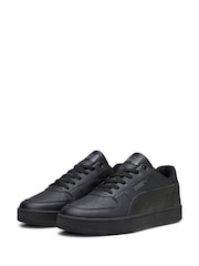 Puma Dark Black Mens Caven 2.0 Sneakers Trainers - Image 3 of 8