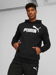 Puma Black Men Essentials Big Logo Hoodie - Image 1 of 5
