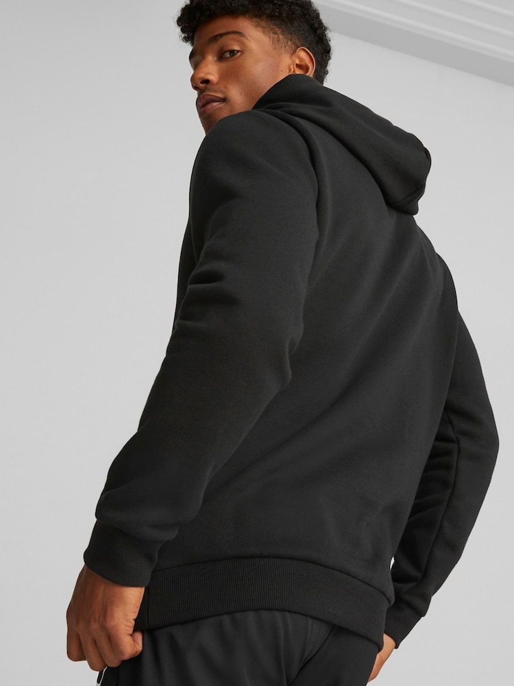 Puma Black Men Essentials Big Logo Hoodie - Image 2 of 5