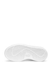 Puma Light White Girls Smsah 3.0 L Glitter Sneakers - Image 5 of 5