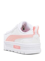 Puma White Mayze Kids' Trainers - Image 5 of 6
