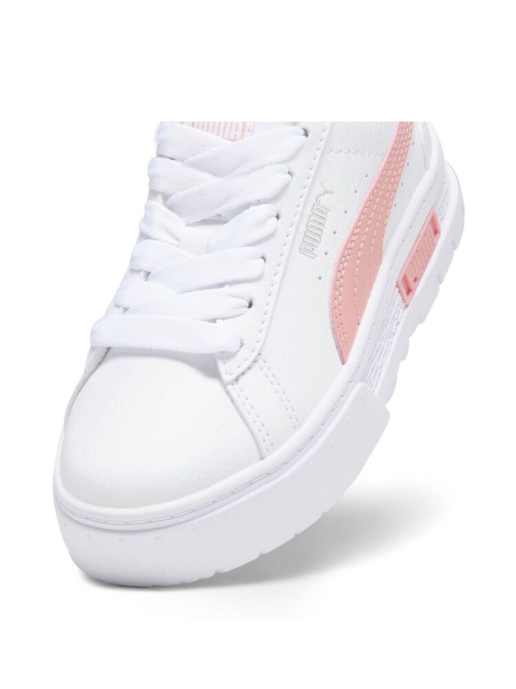 Puma White Mayze Kids' Trainers - Image 6 of 6 Puma White Mayze Kids' Trainers - Image 6 of 6
