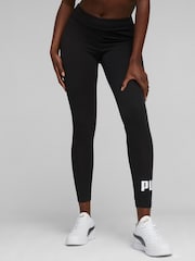 Женские леггинсы из % хлопка с логотипом Puma Essentials 100 - Изображение 2 из 5