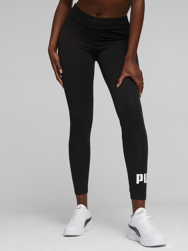 Puma Womens Essentials Logo 100% Cotton Leggings - Bild 2 von 5 Puma Womens Essentials Logo 100% Cotton Leggings - Bild 2 von 5