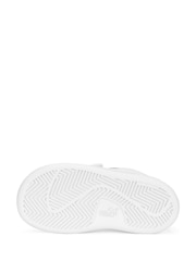 Puma Cotton White Smash 3.0 Leather V Baby Unisex Sneakers - Image 5 of 5