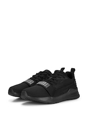 Puma Black Wired Run Trainers - Image 2 of 5